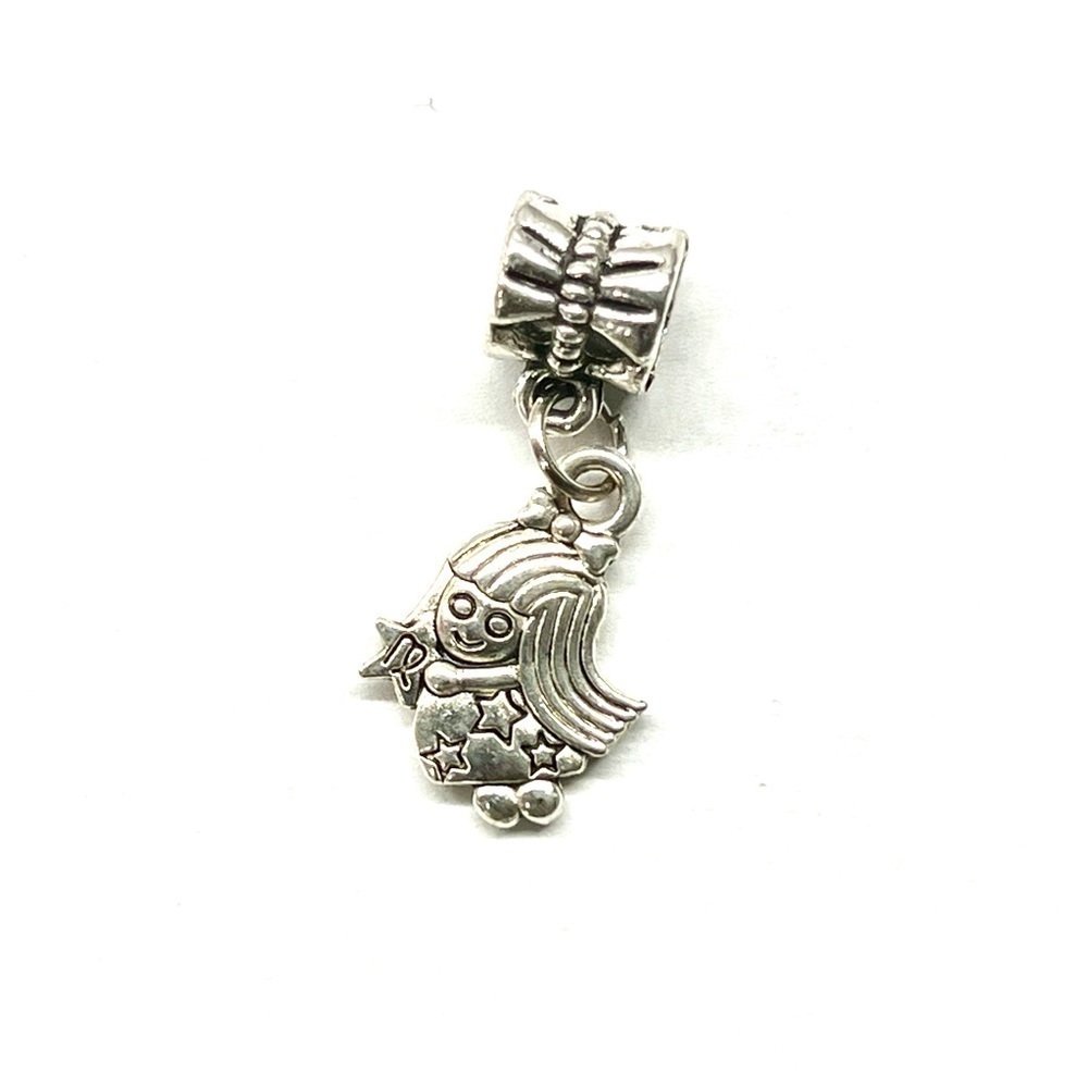 Virgo Woman Astrology Zodiac European Charm - Collectable Classic Edition